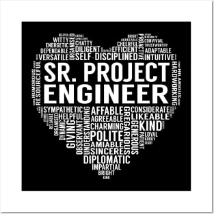 Sr. Project Engineer Heart Posters and Art